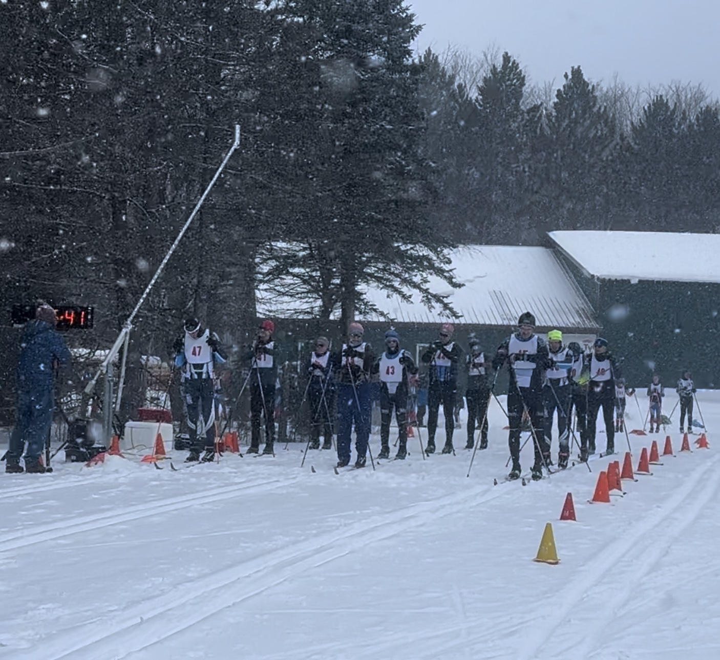 Forbush Skiing Race Start