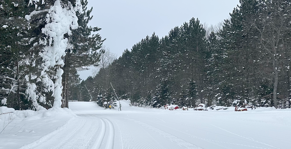 XC Skiers at Forbush 5